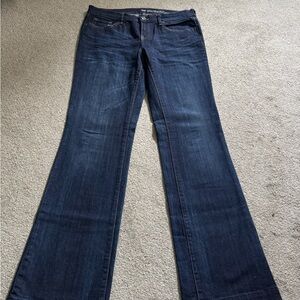 GAP Women's Dark Blue Flare Jeans